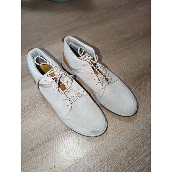 Caterpillar unisex Quest Mid Whitecap Moutons Sneaker White Men's13/Women's 15 - Picture 11 of 16